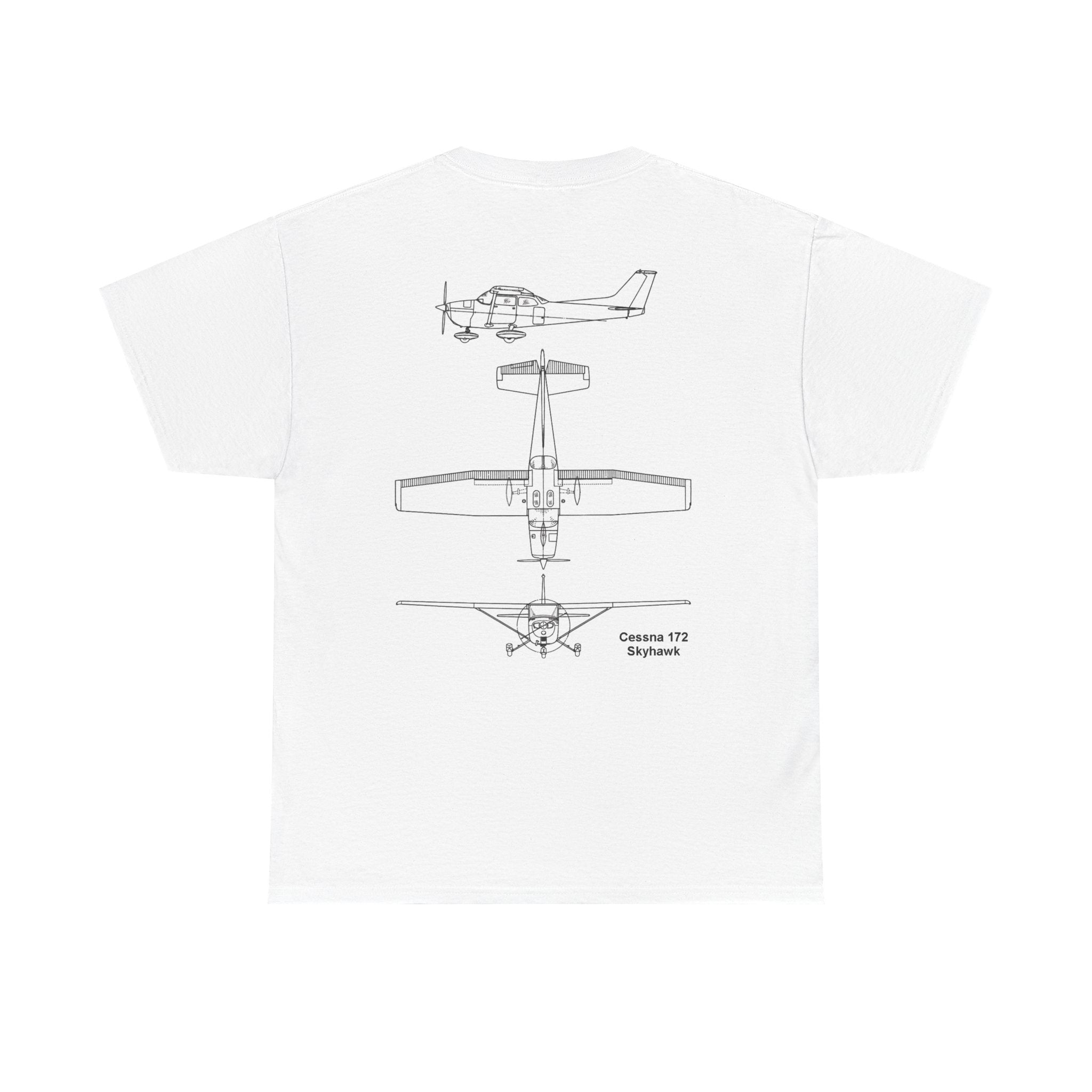 Takeoff Essentials 172 Blueprint shirt