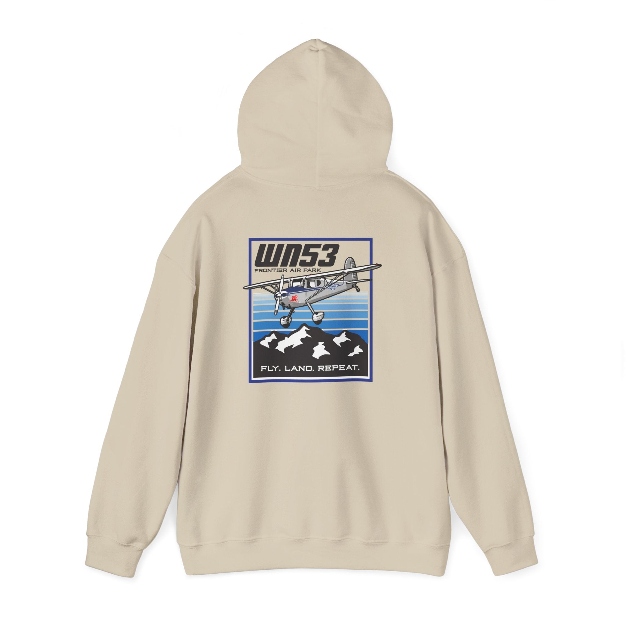 Takeoff Essentials Cessna 140 Hoodie (design 2)