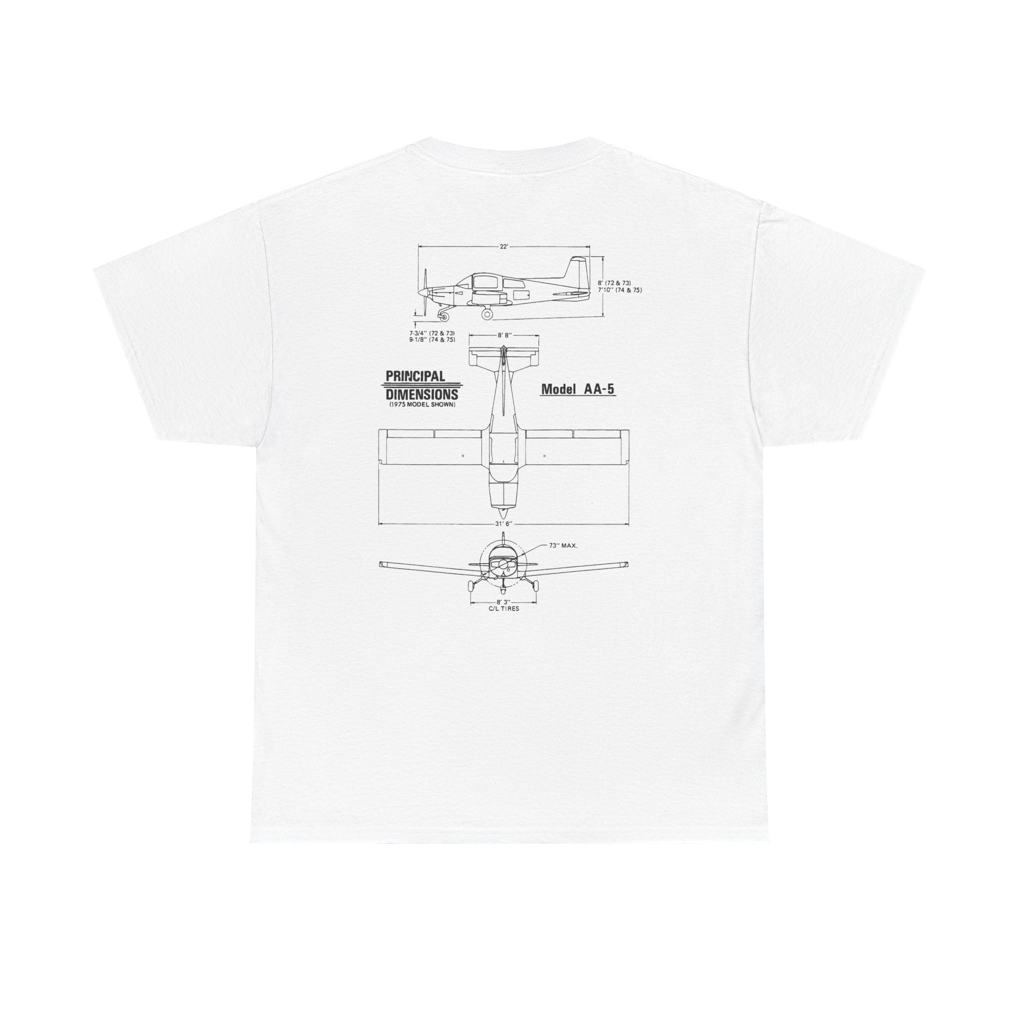 Takeoff Essentials AA-5 Blueprint shirt